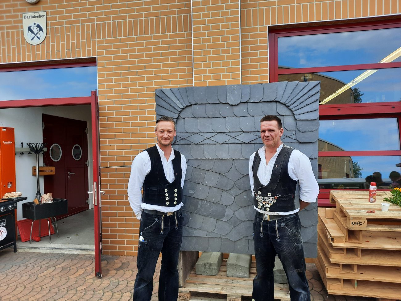 Die Dachdecker-Innung Cottbus hat alles gut bedacht